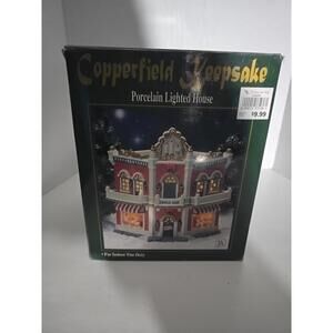 Copperfield Keepsake Porcelain Lighted House